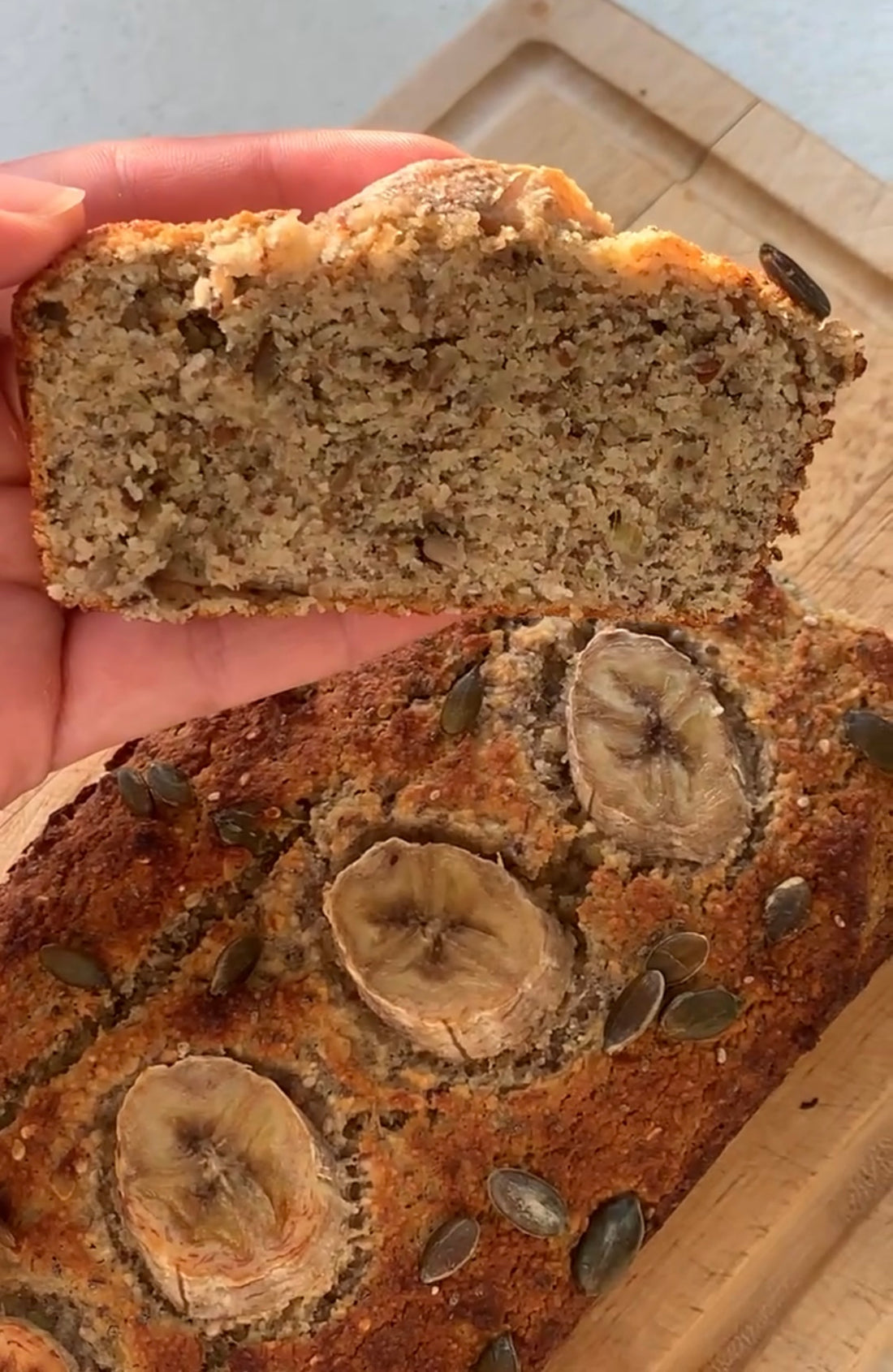 Seed Cycling Banana Bread