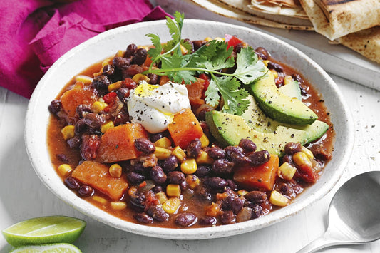 Black Bean Sweet Potato Chilli (V/VE)